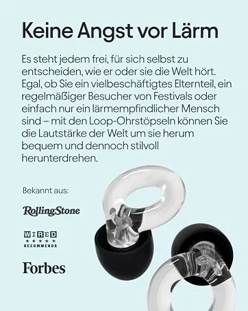 LOOP Link Security Cordel - Official Security Cordel for Loop earplugs |Magnetic resistant security cord |With Loop Quiet/Engage/Experience Compatible Speckled Lilac - Loop Ohrstöpsel zum Schlafen, Reisen & Konzentration - Wiederverwendbarer Silikon Gehörschutz