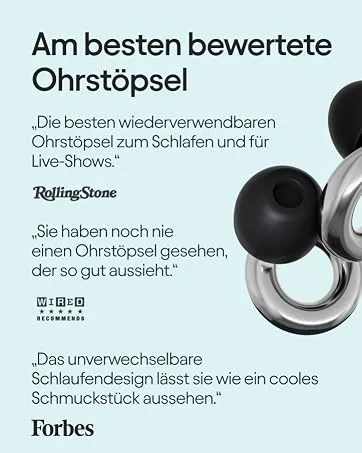 LOOP Link Security Cordel - Official Security Cordel for Loop earplugs |Magnetic resistant security cord |With Loop Quiet/Engage/Experience Compatible Speckled Lilac - Loop Ohrstöpsel zum Schlafen, Reisen & Konzentration - Wiederverwendbarer Silikon Gehörschutz