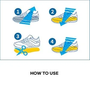 Dr. Scholl's Comfort and Energy Memory Fit Insoles for Men 1 Pair Size 8-14 - How To Use