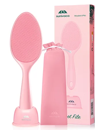 Sunivaca Callus Remover 2 in 1 Coarse and Fine Nano Glass Callus Removal Foot (Blue) Blue-2-sided - Hornhautentferner