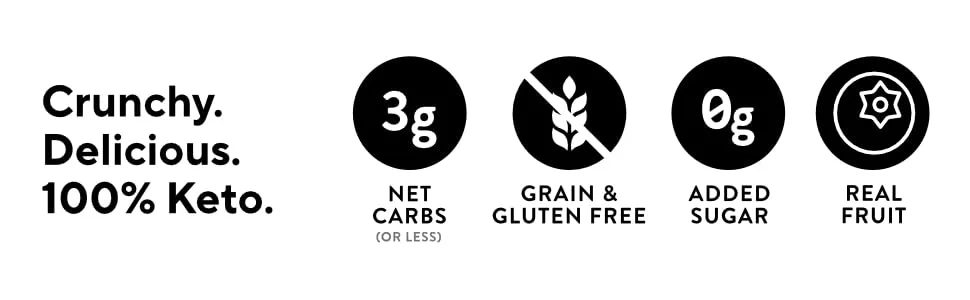 NuTrail - Keto Cacao Nut Granola Healthy Breakfast Cereal - Low Carb Snacks & Food - 3g Net Carbs - Almonds Pecans Coconut and more (11 oz) (1 Count) - 3g or Less Net carbs, Grain and Gluten Free, zero added sugar, real fruit