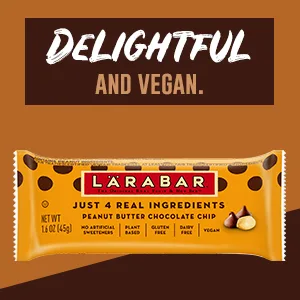Larabar Cherry Pie, Gluten Free Vegan Fruit & Nut Bar, 1.7 oz Bars, 16 Ct - Delightful and Vegan