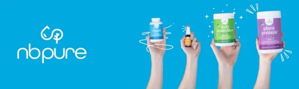 nbpure Mag O7 Oxygen Digestive System and Colon Cleanse and Detox Capsules 30 Count - nbpure logo and products
