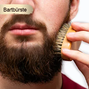 POP Modern.c Bartwuchs-Set Bart Care Set 6-Part Bartwaschshampoo Bart l Bartbalam Bartkamm brush scissors best gift for men for Valentine's Day Christmas Father's Day birthdays - Beard Growth Serum