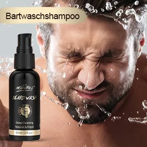POP Modern.c Bartwuchs-Set Bart Care Set 6-Part Bartwaschshampoo Bart l Bartbalam Bartkamm brush scissors best gift for men for Valentine's Day Christmas Father's Day birthdays - Beard Growth Serum