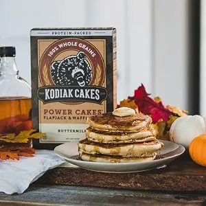Kodiak Cakes Protein Pancake Power Cakes Flapjack and Waffle Mix Buttermilk 20 Ounce (Pack of 3) - Protein, Pancake, Protein Pancake, Whey Protein, Healthy, Filling, Syrup, Maple, Buttermilk, Keto