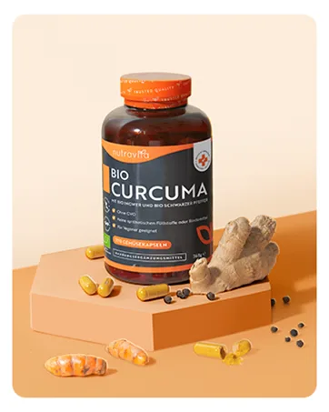 Fermented red rice 617mg - 180 vegan tablets - Select cholesterol - high dose with 2.9 mg monacolin K and 30 mg COQ10 per tablet - laboratory test - Red rice capsules Alternative - Nutravita - Bio-Kurkuma