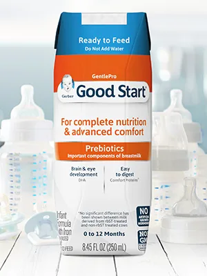 Gerber Good Start Ready to Feed Baby Formula GentlePro Prebiotics 8.45 Ounce (Pack of 24) - Created for babies experiencing colic, excessive crying, fussiness & gas.