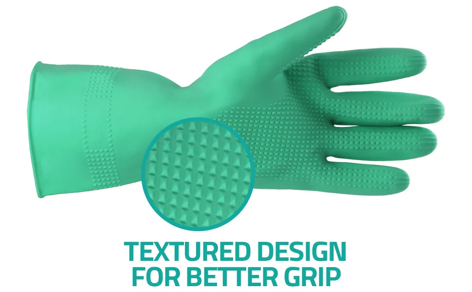 Donning Gloves for Compression Stockings - 1 Pack Medium - textured design gloves