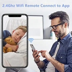 TANGMI Hidden Camera Smoke Detector Wireless WiFi Camera with Video 1080P HD Small Camera with Night Vision and Motion Detection Indoor Camera for Home Security - camera