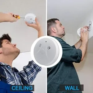 TANGMI Hidden Camera Smoke Detector Wireless WiFi Camera with Video 1080P HD Small Camera with Night Vision and Motion Detection Indoor Camera for Home Security - hidden camera
