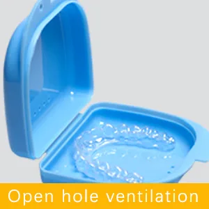6 pieces of braces bite can tooth rail box spanging box dentures storage for dentist dentist dentist dinosisy fun - product information 2