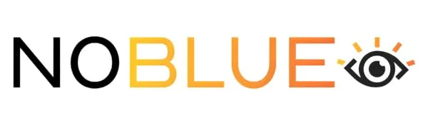Blue light filter glasses - Classic Orange | Night style | Computer glasses  - noblue blaulichtfilter brille
