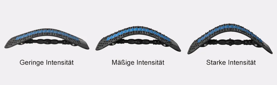 Back extensor back massager 2024 improves backers for lower and over lumbar spine multi-stage lumbar supports with massage points for herniated disc scoliosis sciatica black - RÜCKENSTRECKER