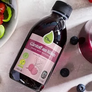 Olini fermentation from beets 500 ml - fresh without preservatives - not pasteurized - beetroot juice with spices - Natural probiotic drink from the beet fermentation silage beetroot 500 ml - Garstoff aus Ruben