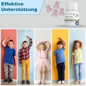 Vitropure Osseolong chewing tablets: unique combination: branched chain amino acids (BCAAs) calcium vitamin D3 zinc and magnesium for bone development. - new2