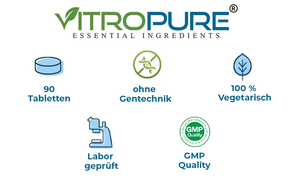 Vitropure Osseolong chewing tablets: unique combination: branched chain amino acids (BCAAs) calcium vitamin D3 zinc and magnesium for bone development. - top osseolong vitopure