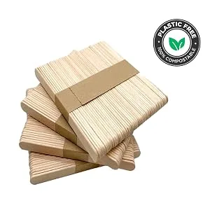 Wooden tongue depressor non-sterile for external use 1 x 100 pieces - 1.7cm x 15cm - Holzspatel