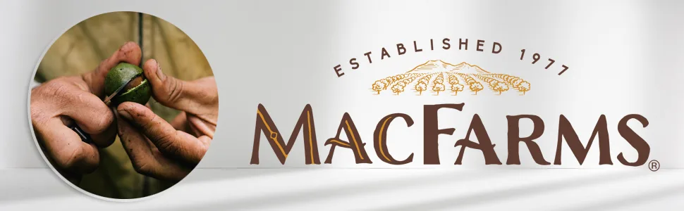 Macadamia Nuts  MacFarms Dry Roasted Macadamia Nuts (24 Ounce) - Premium Roasted Nuts with Sea Salt Fresh From Hawaii Sea Salt Flavored Healthy Snack - Macadamia nuts, Sea salt Nuts, 100% Hawaiian Grown