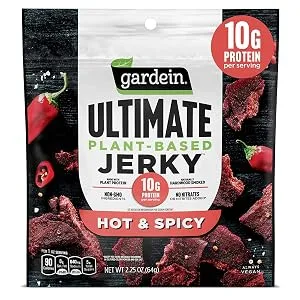 Gardein Ultimate Plant-Based Jerky Hot & Spicy 2.25 Ounce - product information 2