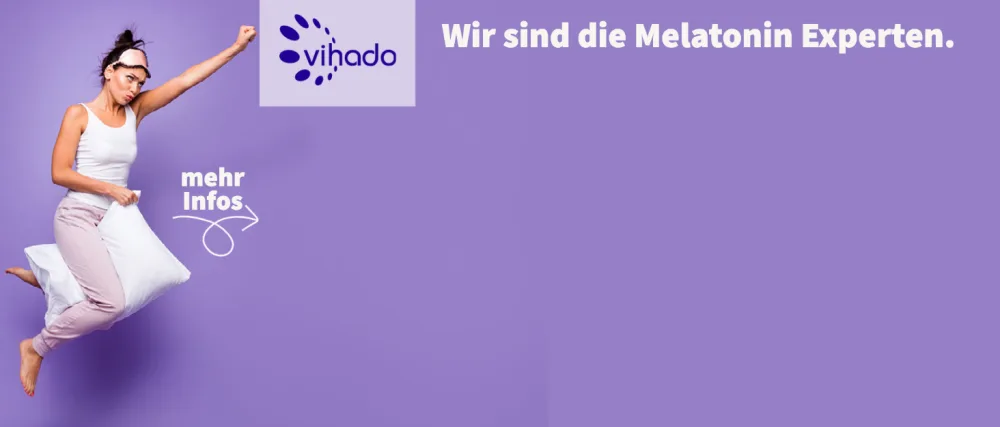 Vihado melatonin tablets highly dose - 370 nights forte complex vegan - pure without additives - plus L -theanin L -tryptophan Ashwagandha 185 tablets melatonin 1 - Melatonin