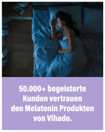 Vihado melatonin tablets highly dose - 370 nights forte complex vegan - pure without additives - plus L -theanin L -tryptophan Ashwagandha 185 tablets melatonin 1 - Vertrauen
