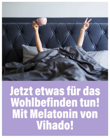 Vihado melatonin tablets highly dose - 370 nights forte complex vegan - pure without additives - plus L -theanin L -tryptophan Ashwagandha 185 tablets melatonin 1 - Wake up
