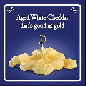 Pirate’s Booty Snack Puffs Aged White Cheddar 4 oz. - pirates booty, skinny pop, snacks, popcorn