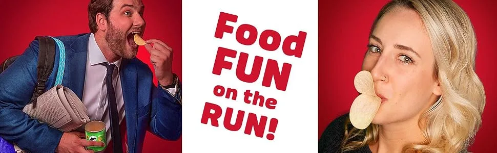 Pringles Potato Crisps Chips Original Snack Stacks Lunch Box Snacks 0.67 oz Cup (36 Cups) - Food Fun on the Run!