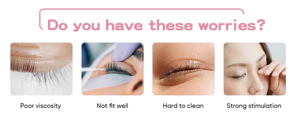 PERMANIA Eyelash Glue | Eyelash Lifting Glue | Eyebrow Glue Quick Drying -10g 10g-Apple - lash lift kleber