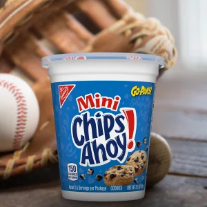 OREO Mini Cookies CHIPS AHOY! Mini Cookies RITZ Bits Crackers Teddy Grahams Honey Nutter Butter Bites & Mini Nilla Wafers Go-Cup Variety Pack 14 Go-Cups (assortment may vary) - image