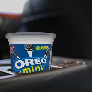 OREO Mini Cookies CHIPS AHOY! Mini Cookies RITZ Bits Crackers Teddy Grahams Honey Nutter Butter Bites & Mini Nilla Wafers Go-Cup Variety Pack 14 Go-Cups (assortment may vary) - image