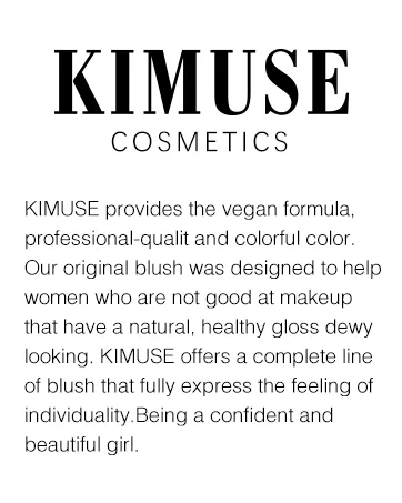 Kimuse gel cream blush liquid blush natural look Dewy finish liquid blush blush liquid rouge-make-up 4ml (love-hot pink) - product information 2
