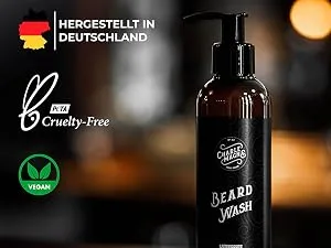Charlemagne Beard Wash 3 Set - Bartshampoo Men Made in Germany - Bart soap & Bart Shampoo Men - Bart -Waschgel Beard Shampoo - Bart Conditioner For Mild Bart Conservation - BartSchampoo - Bart Warning 3 Sack (SPARE 16%) - Bartshampoo Bart Shampoo Beard Wash Bartseife Bartconditioner Bart Conditioner