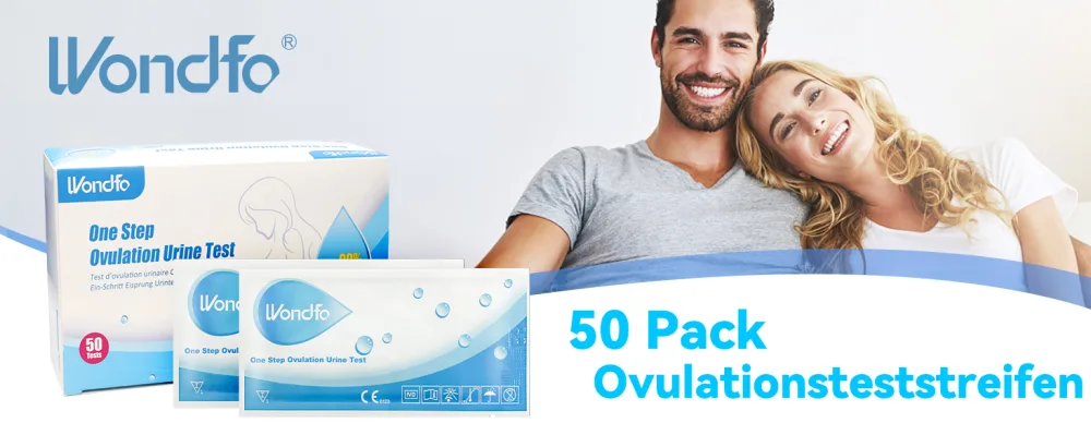 Wondfo ovulation test with urine cups 50 pieces 25 miu/ml self -test lh predictors for home ovulation test strips with optimal sensitivity - product information 7
