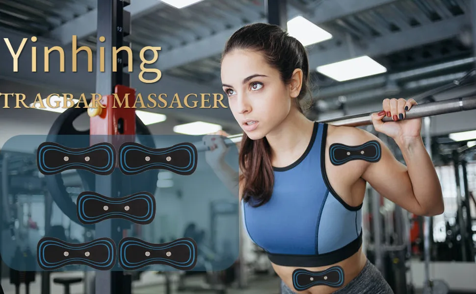 Massage device Neck shoulder replacement pads for cervical massage agent 5 pieces of microstrom massager interchangeable self-adhesive patch portable mini massage device patch - product information 20