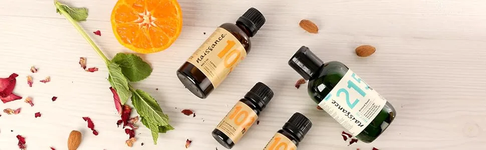 Naissance 'No Knead to Stress' - Relaxing massage oil gift set for every occasion - for women & men - witch hazel toner