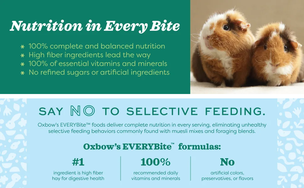 Oxbow Essentials Guinea Pig Food - All Natural Guinea Pig Pellets for Adults and Young Guinea Pigs - unspecified
