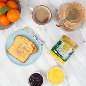 4th & Heart Original Grass-Fed Ghee Keto Pasture Raised Non-GMO Lactose Free Certified Paleo -16 Ounce - 4th & heart original ghee lactose free shelf stable
