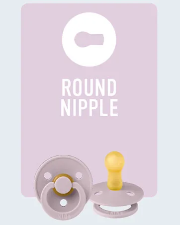 BIBS pacifier box with elastic band. Sterilizer box for pacifiers. 100% BPA free material. Petrol - Bibs_round_nipple