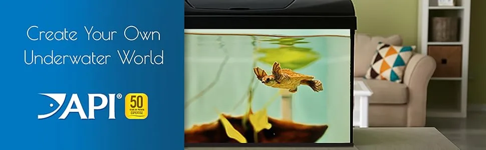 API Turtle Products: Sludge Remover to Clean Aquarium Water Conditioner to Make Tap Water Safe for Turtles TURTLEFIX Remedy to treat bacterial infections and repair damaged tissue - api brand aquarium fish