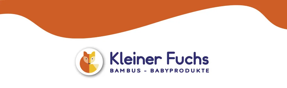 Small fox high -quality bamboo plate with suction cup slipproof with a matching baby spoon is fun dishes set with gift box - learning food with elephant design - logo kleiner fuchs