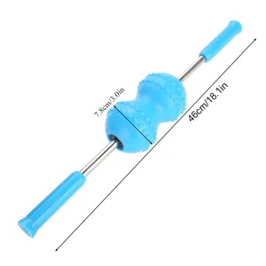 Massage Roller Stick Muscle Roller Stick for deep fabric and trigger point massage yoga massage scooter scooter roller massage meridian massage stick massage tool - product information 22