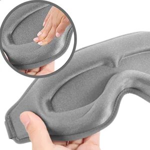Sleeping mask men sleeping glass men women comfortable side sleepers 3d 100% darkness soft thin eye mask sleep masks no sweating earplugs blindfold sleep men aircraft shift work - schlafbrille damen bequem