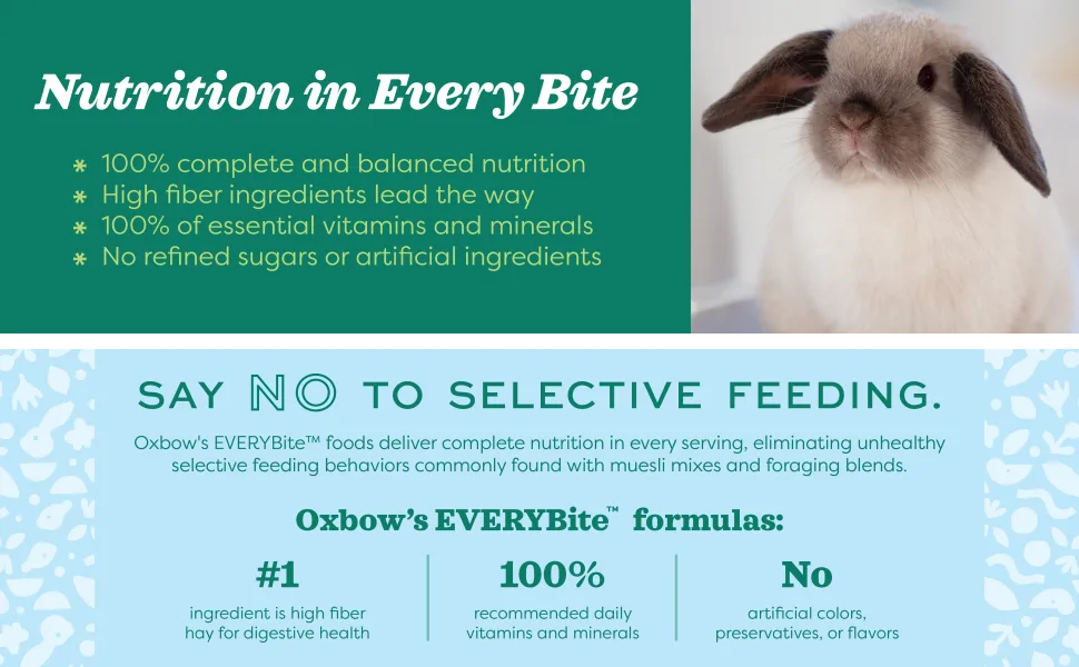Oxbow Essentials Rabbit Food - All Natural Rabbit Pellets - unspecified