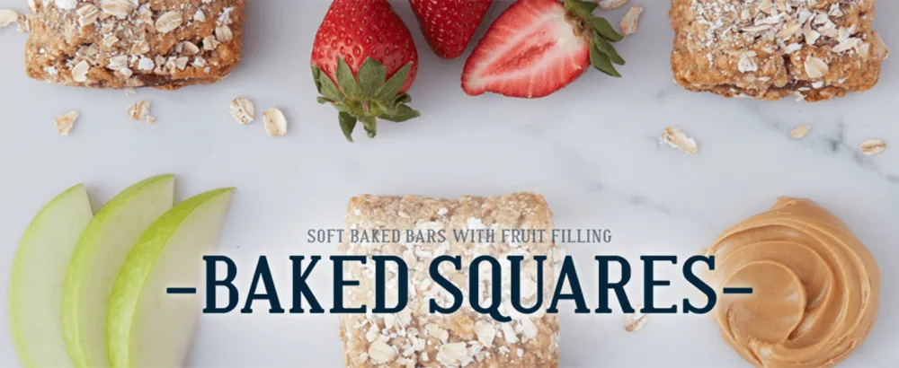 Quaker Baked Squares Soft Baked Bars Strawberry & Apple Cinnamon Variety Pack 5 Count (Pack of 4) - quaker baked squares