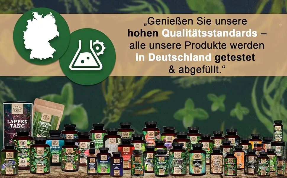 Thyroid Intego underactive thyroid - Important: laboratory tester complex with selenium thyme +155 g iodine per capsule and more i 180 iodine tablets i vegan i de i Scheunengut  - hashimoto vitamine drüsen schild mache deine schilddrüse stark heile deine schilddrüse hashimoto