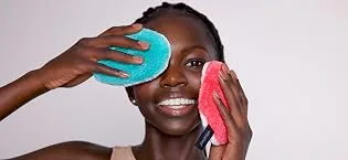 Waschies Face Scrub & Clean washable peeling pads reusable pore depth cleaning and peeling only with water skin-friendly 2 Set - Foto Chris Shield
