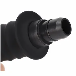 Massage gun Head Deep Tissue Percussion Muscle massager silicone waterproof interchangeable head Hand muscle massage head black (0.47 inches) 0.47 inches - Massagepistolenkopf