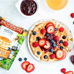 Birch Benders Paleo Pancake & Waffle Mix Made With Cassava Coconut & Almond Flour Just Add Water 28 Oz - Waffles for days